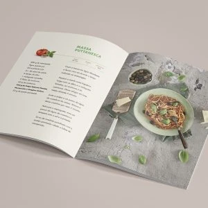 Produção booklet receitas - Guloso